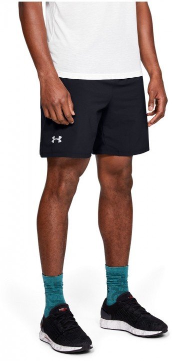 under armour ua launch sw 7'' short black under armour ua launch sw 7'' short black