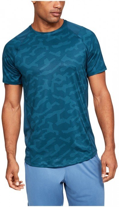 under armour ua mk1 short sleeve printed blue under armour ua mk1 short sleeve printed blue