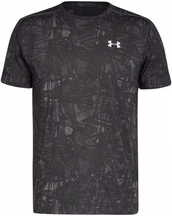 under armour streaker printed short sleeve crew grey under armour streaker printed short sleeve crew grey
