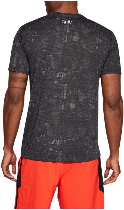 under armour streaker printed short sleeve crew grey under armour streaker printed short sleeve crew grey