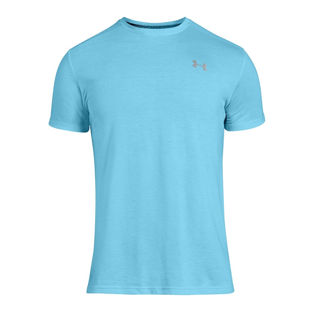 under armour threadborne streaker short sleeve blue under armour threadborne streaker short sleeve blue