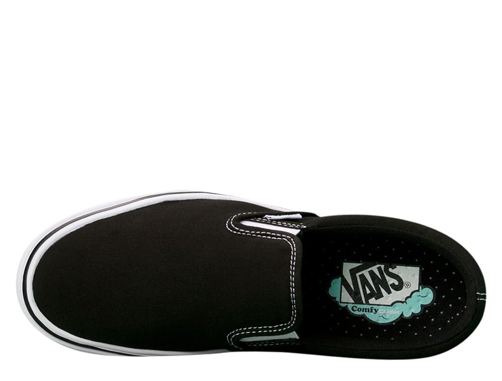 vans comfycush slip-on damskie czarne (vn0a3wmdvne) vans comfycush slip-on damskie czarne (vn0a3wmdvne)