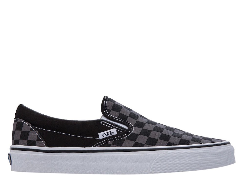 vans classic slip-on szaro-czarne (vn000eyebpj) vans classic slip-on szaro-czarne (vn000eyebpj)