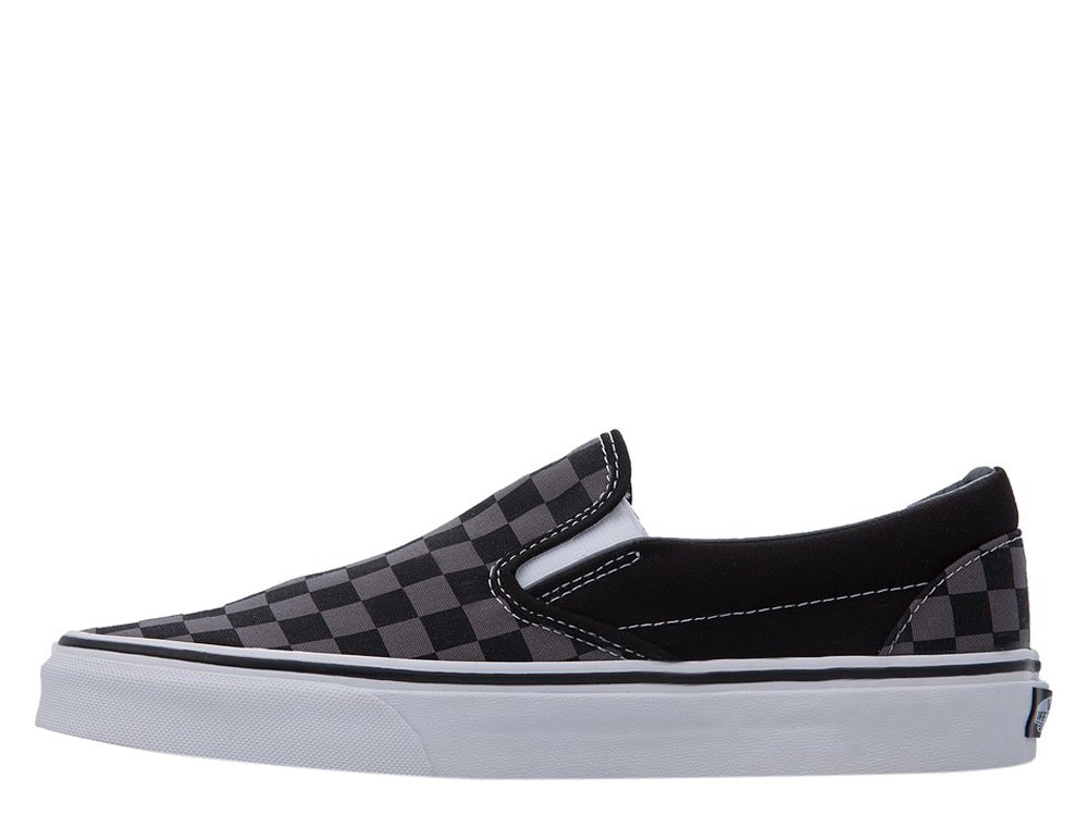 vans classic slip-on szaro-czarne (vn000eyebpj) vans classic slip-on szaro-czarne (vn000eyebpj)