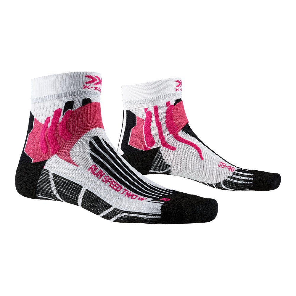 x-socks run speed two w różowo-szare x-socks run speed two w różowo-szare