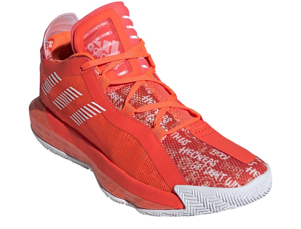 adidas dame 6 "solar red" adidas dame 6 "solar red"