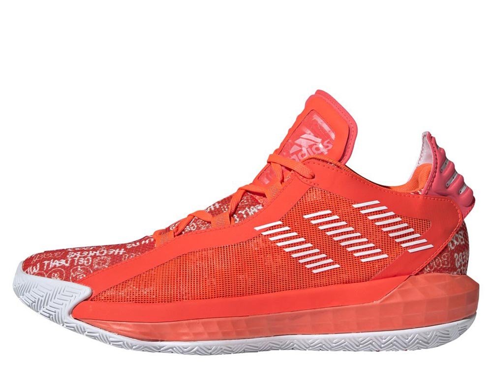 adidas dame 6 "solar red" adidas dame 6 "solar red"