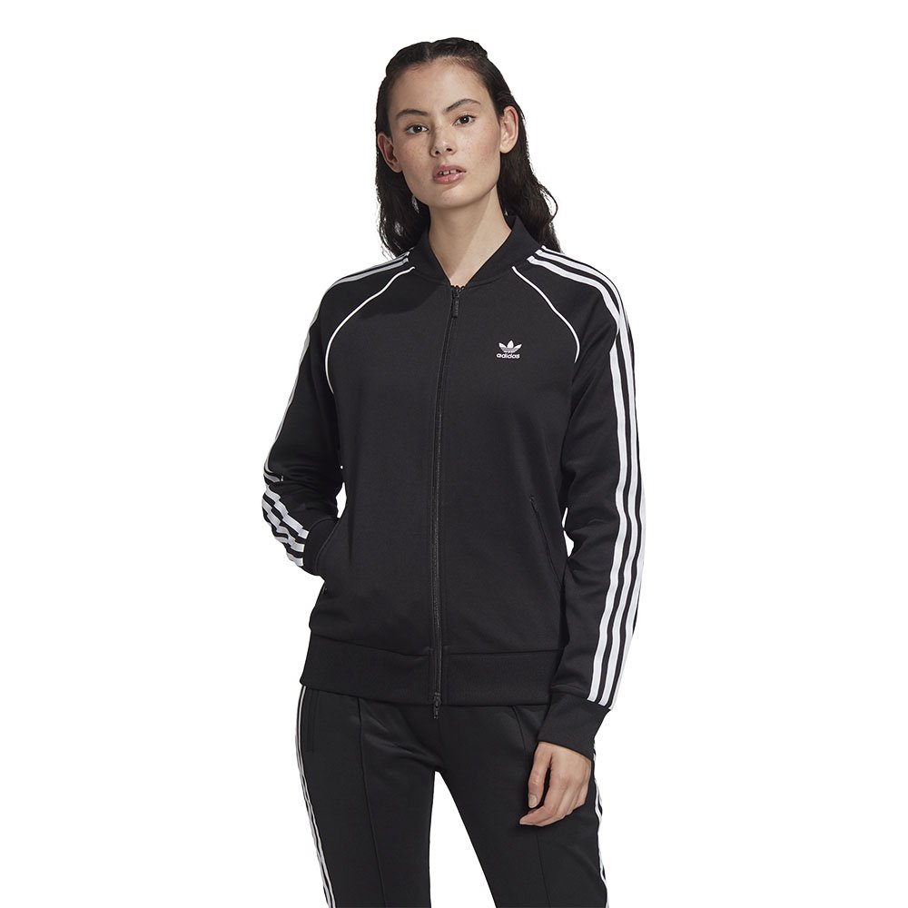 Bluza Damska ADIDAS Czarna Sportowa WIOSENNA | Czarny