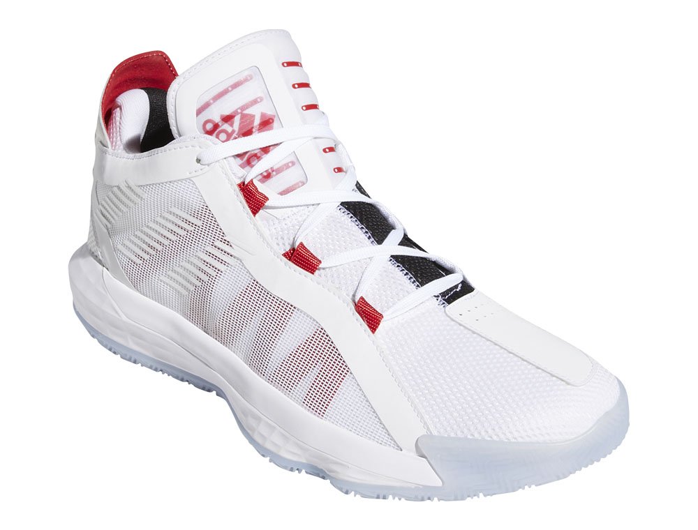 adidas dame 6 "white scarlet" (eh2069) adidas dame 6 "white scarlet" (eh2069)