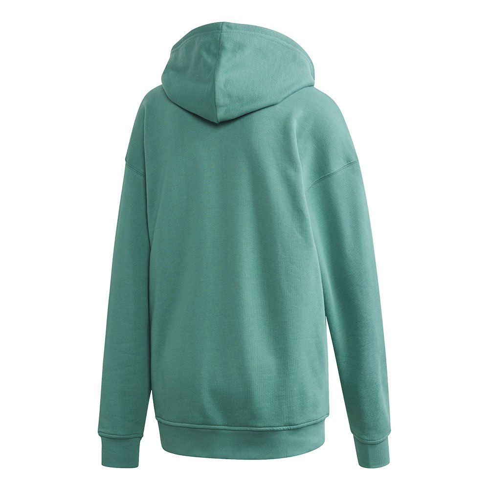 adidas adicolor trefoil hoodie damska zielona adidas adicolor trefoil hoodie damska zielona