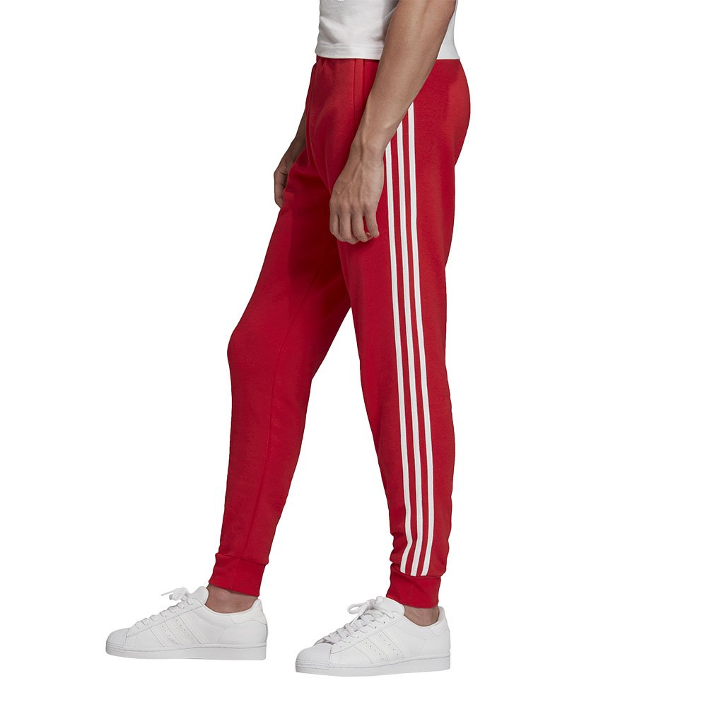 adidas 3-stripes pants męskie czerwone adidas 3-stripes pants męskie czerwone