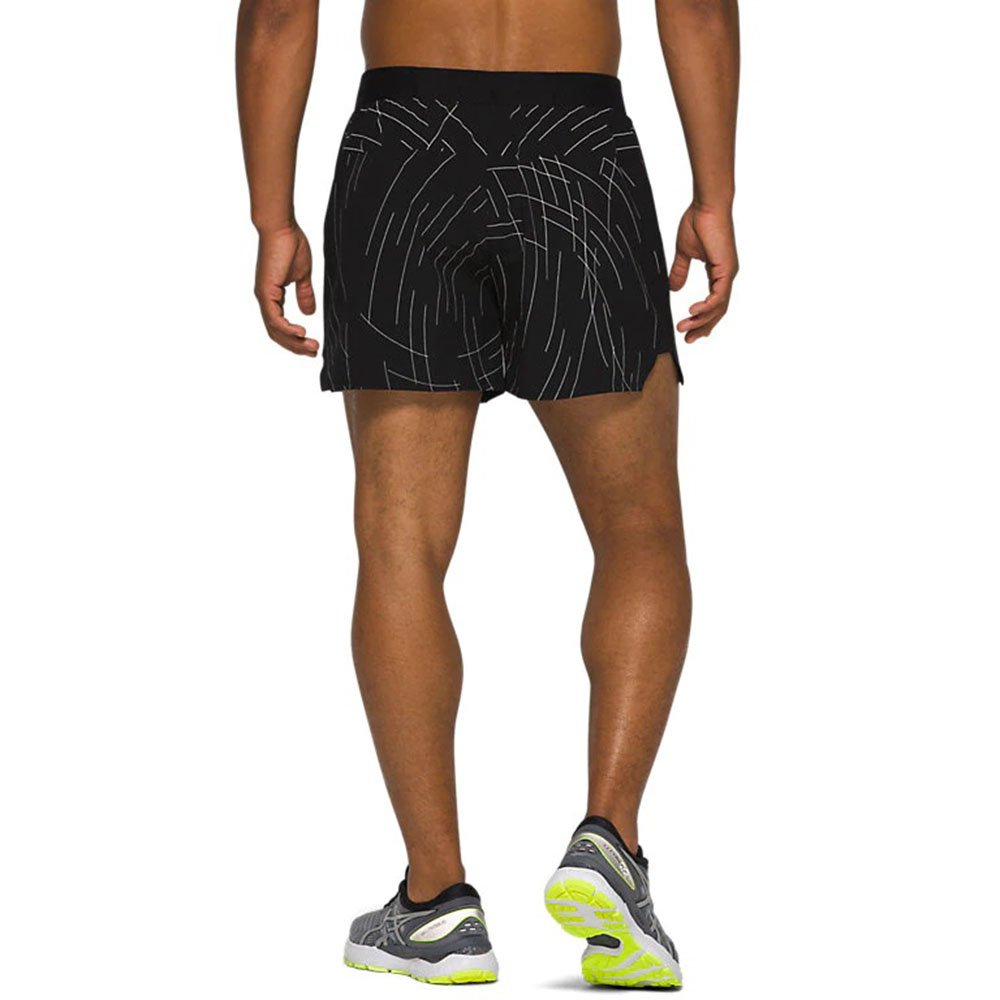asics night track short m czarne asics night track short m czarne