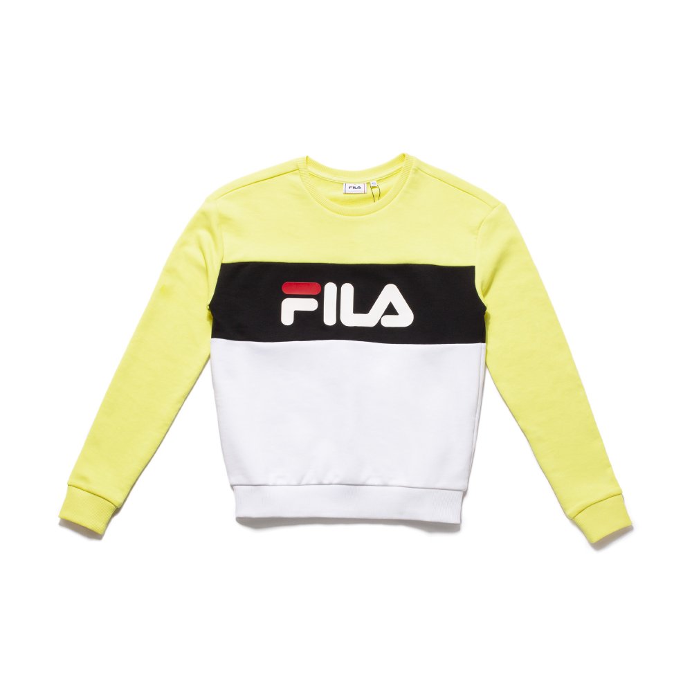 fila wmn leah crew sweat (687043-a478) fila wmn leah crew sweat (687043-a478)