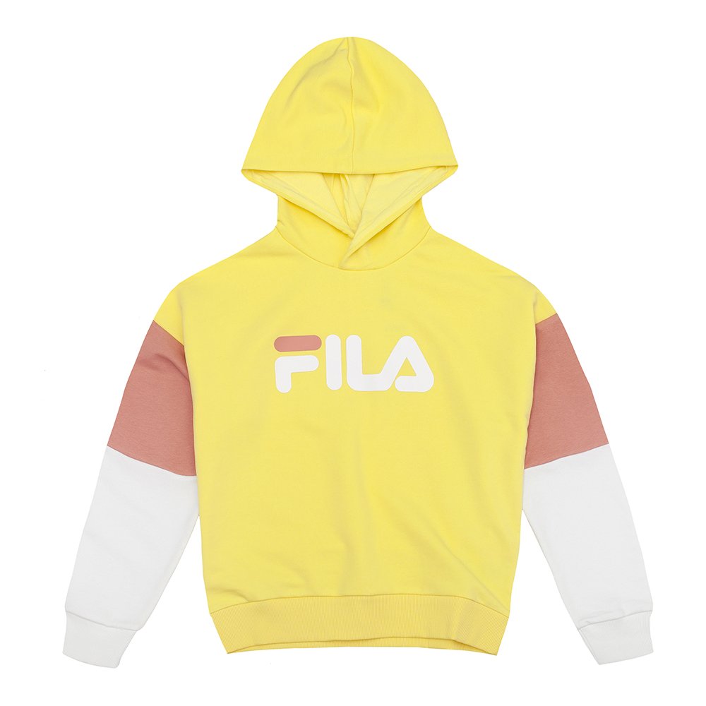fila women barret cropped hoody damska Żółta fila women barret cropped hoody damska Żółta