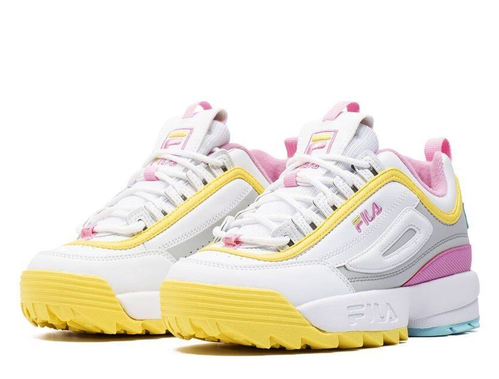 fila wmn disruptor cb low damskie białe (1010604-92x) fila wmn disruptor cb low damskie białe (1010604-92x)