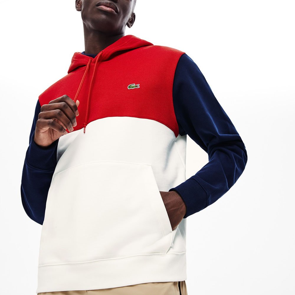 lacoste colourblock hooded (sh8865-avj) lacoste colourblock hooded (sh8865-avj)