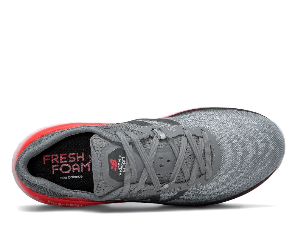 new balance fresh foam more v2 m szaro-pomarańczowe new balance fresh foam more v2 m szaro-pomarańczowe
