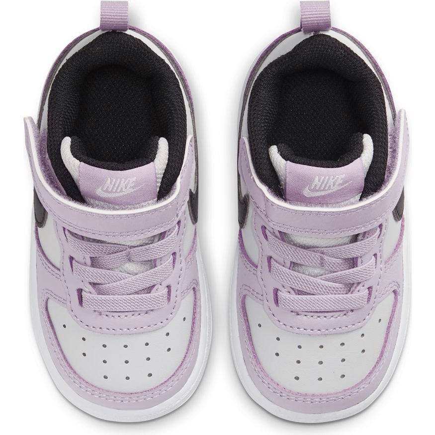 nike court borough low 2 (tdv) fioletowo-szare nike court borough low 2 (tdv) fioletowo-szare