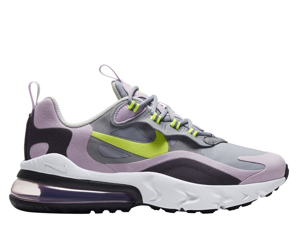 nike air max 270 react (gs) młodzieżowe szaro-różowe (bq0103-010) nike air max 270 react (gs) młodzieżowe szaro-różowe (bq0103-010)