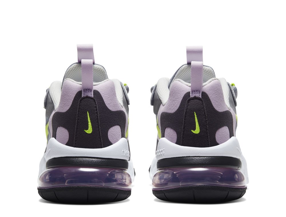 nike air max 270 react (gs) młodzieżowe szaro-różowe (bq0103-010) nike air max 270 react (gs) młodzieżowe szaro-różowe (bq0103-010)