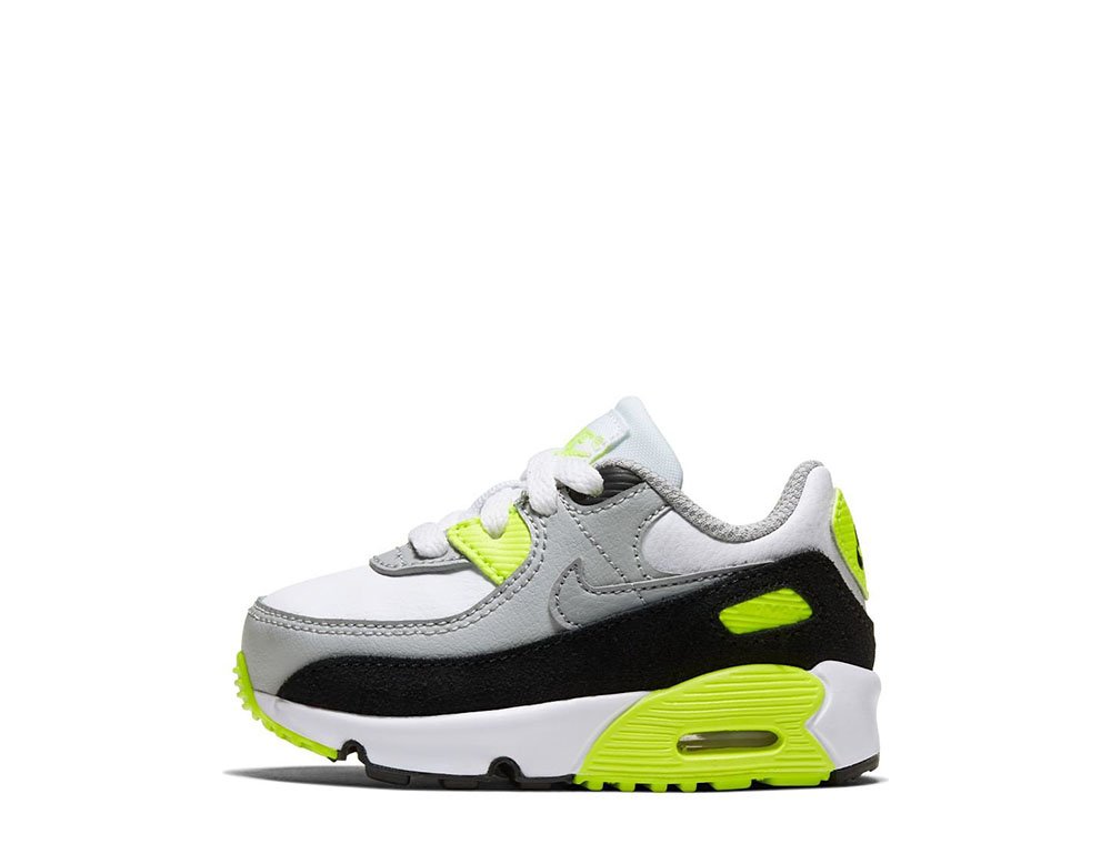 nike air max 90 leather (td) szaro-limonkowe nike air max 90 leather (td) szaro-limonkowe