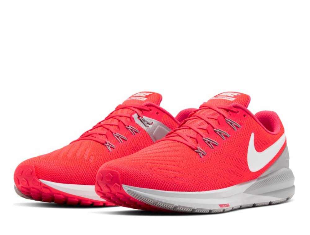 nike air zoom structure 22 m czerwono-szare nike air zoom structure 22 m czerwono-szare