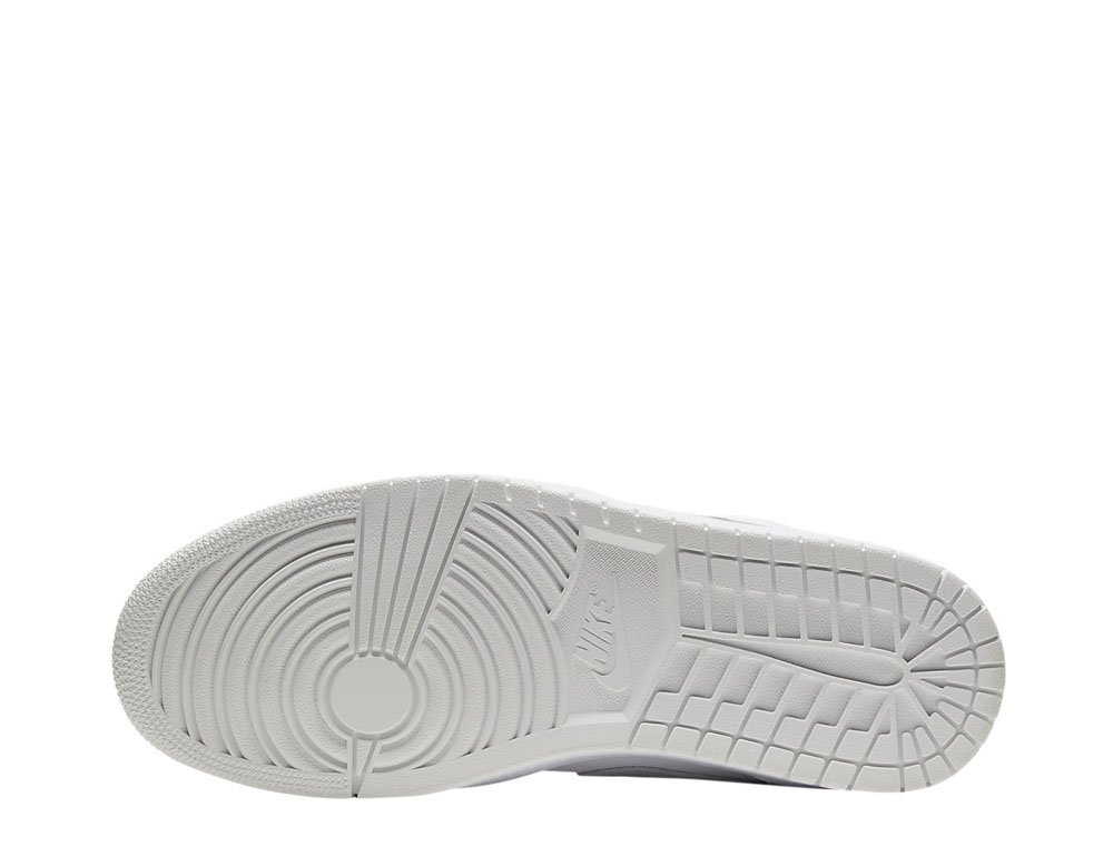 Air Jordan 1 Low 'Paris' White/Sky Grey-Football Gray shoes
