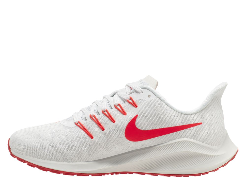 nike air zoom vomero 14 w biało-czerwone nike air zoom vomero 14 w biało-czerwone