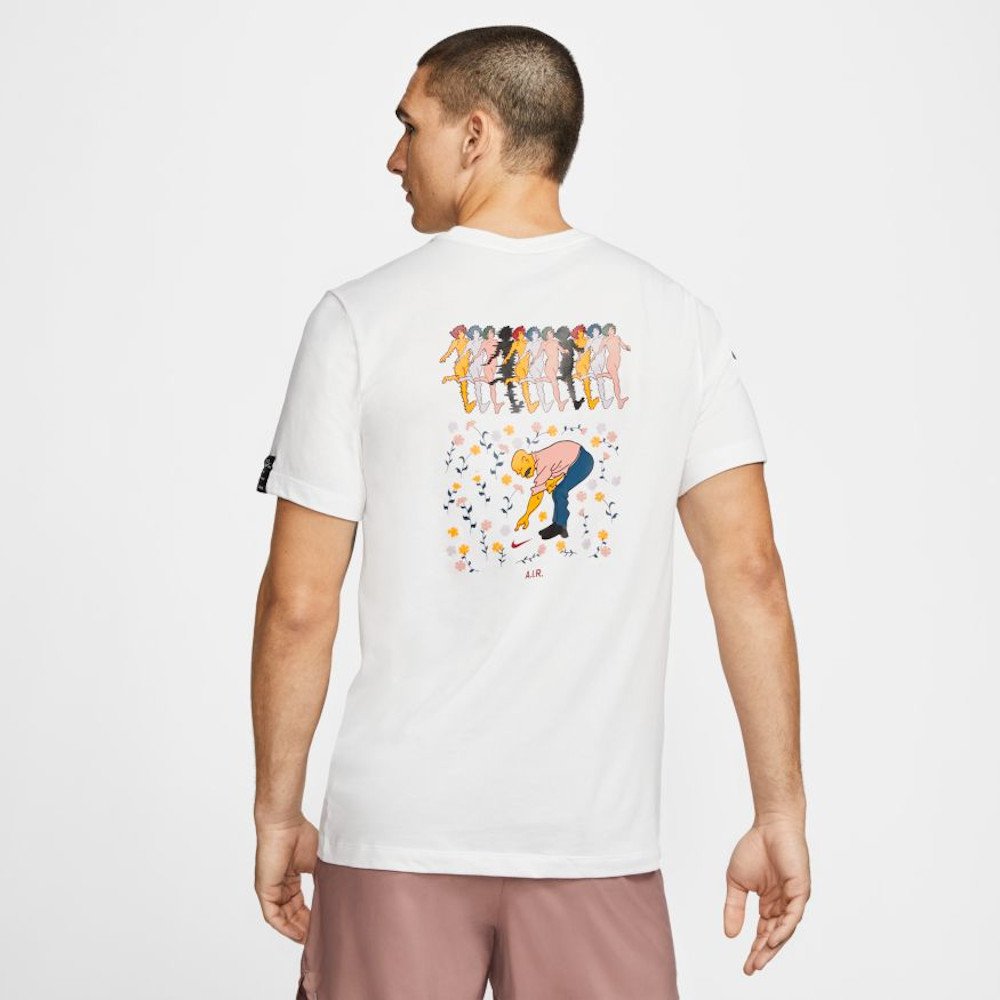 nike dri-fit tee a.i.r. a savage m biała nike dri-fit tee a.i.r. a savage m biała