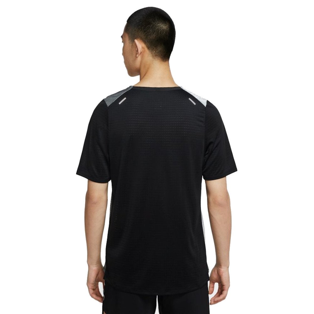nike rise 365 top ss future fast m szaro-czarna nike rise 365 top ss future fast m szaro-czarna
