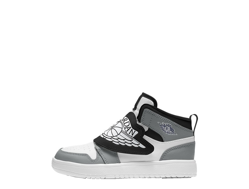 Sky Jordan 1 (PS) ブラック/ホワイト12C/ １８cm Sky Jordan 1 (PS) ブラック/ホワイト12C/ 18cm