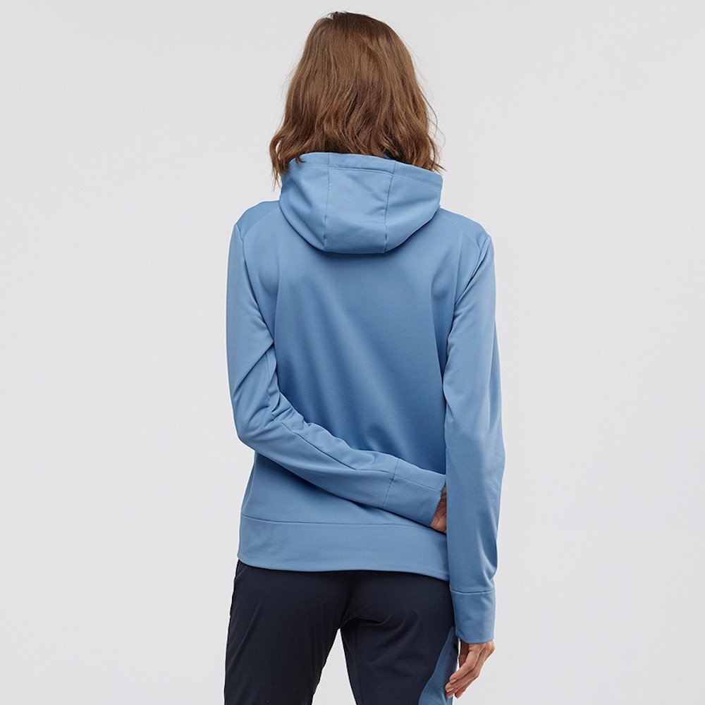 salomon comet mid hoodie w niebieska salomon comet mid hoodie w niebieska
