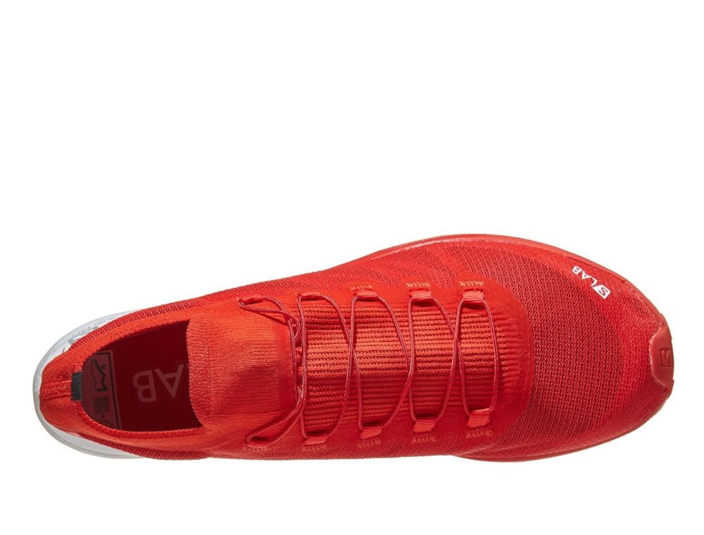 salomon s/lab sense 8 racing m czerwono-białe salomon s/lab sense 8 racing m czerwono-białe