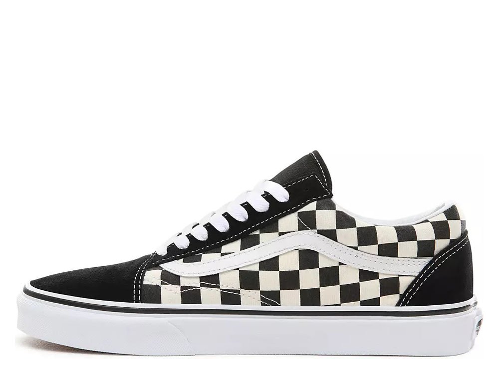 vans old skool primary check czarne (vn0a38g1p0s) vans old skool primary check czarne (vn0a38g1p0s)