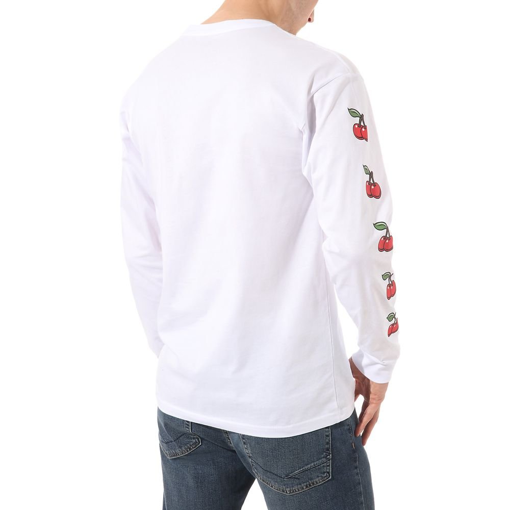 vans cherries longsleeve (vn0a49qowht) vans cherries longsleeve (vn0a49qowht)