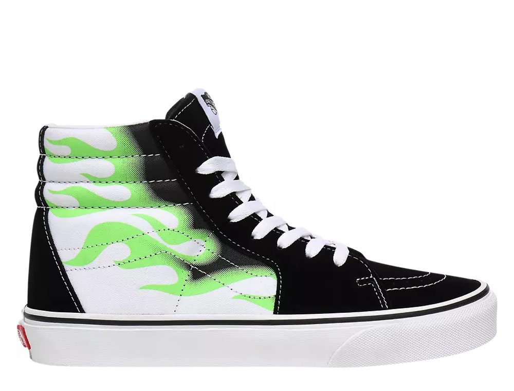 vans ua sk8-hi flame unisex czarne (vn0a4u3cxey) vans ua sk8-hi flame unisex czarne (vn0a4u3cxey)