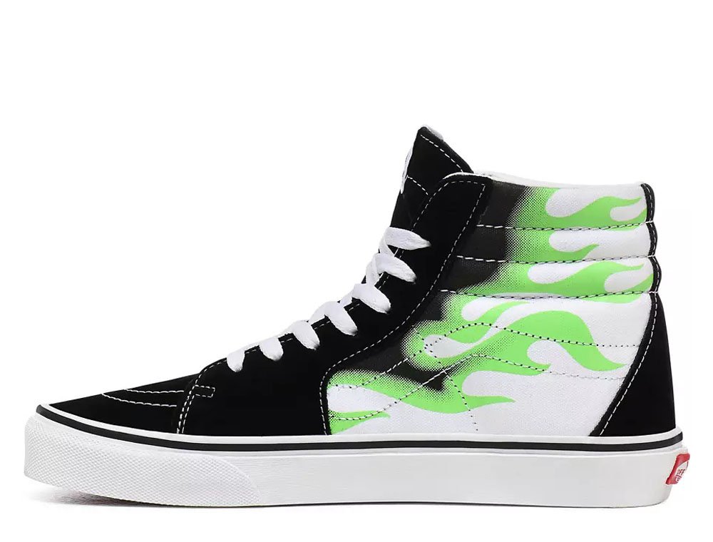 vans ua sk8-hi flame unisex czarne (vn0a4u3cxey) vans ua sk8-hi flame unisex czarne (vn0a4u3cxey)