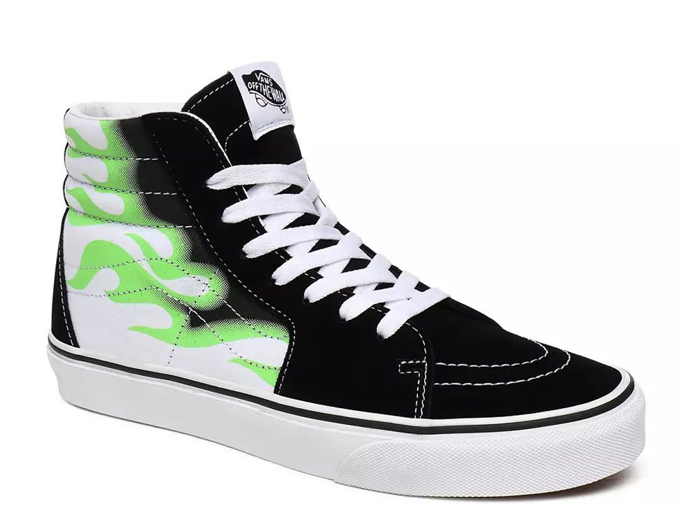 vans ua sk8-hi flame unisex czarne (vn0a4u3cxey) vans ua sk8-hi flame unisex czarne (vn0a4u3cxey)