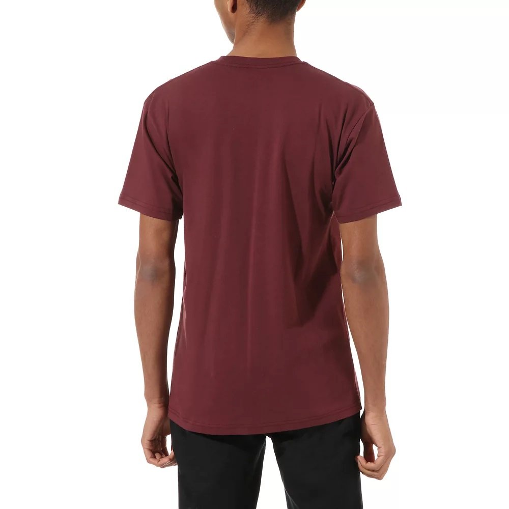 vans classic t-shirt męska bordowa vans classic t-shirt męska bordowa