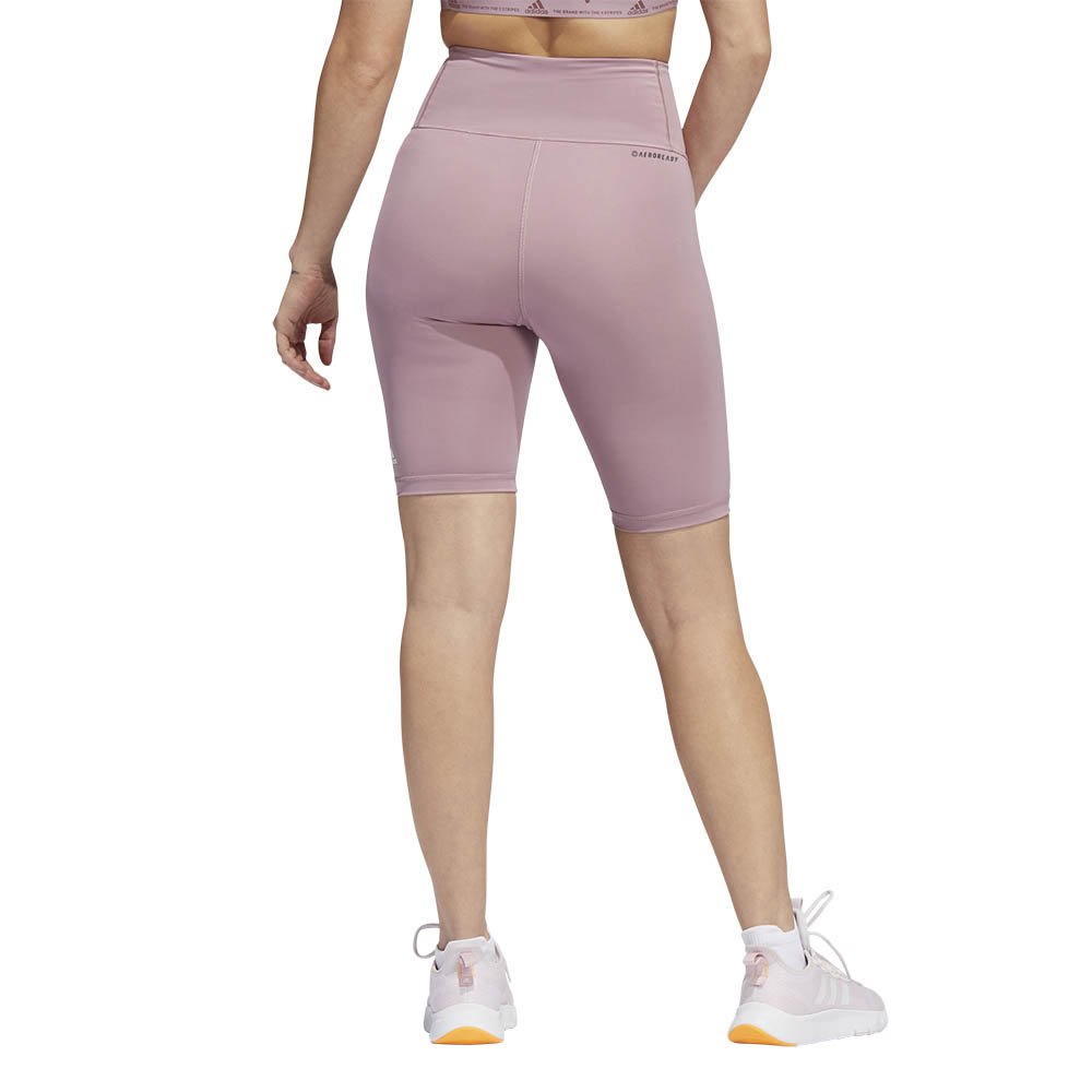 Women's adidas Optime Bike Shorts Pink