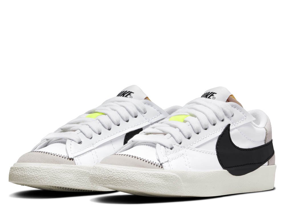 Nike Blazer Low 77 Jumbo Shoes Wmns White [DQ1470-101