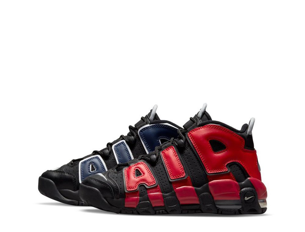 Nike Air More Uptempo ブラック/レッド／ミント Official Look at the Nike Air More Uptempo 