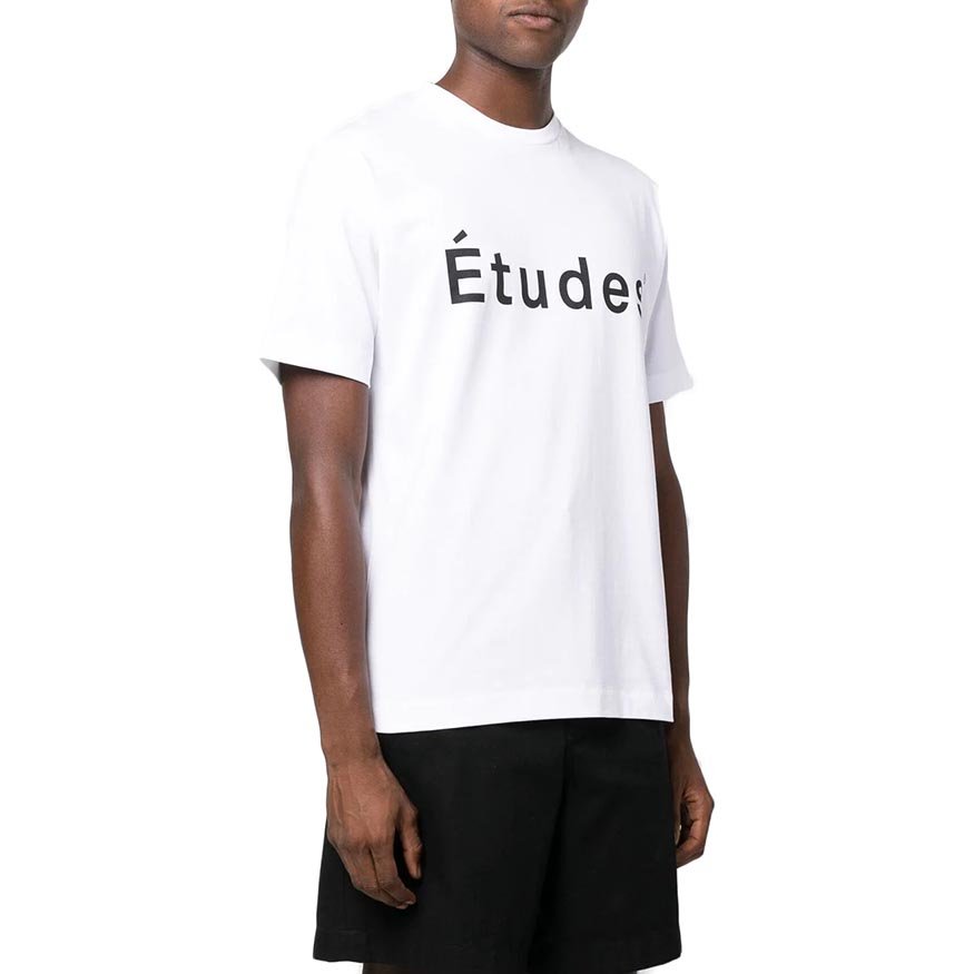 Études Wonder Etudes White T-Shirt (C00ME100OC07WT)