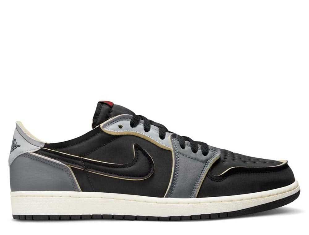 nyss　Nike Air Jordan 1 Retro Low OG Air Jordan 1 Retro Low 'Black and Smoke Grey' [DV0982-006