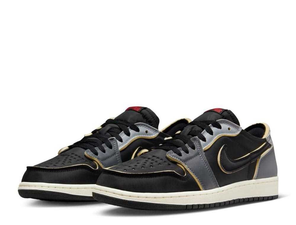 Air Jordan 1 Retro Low OG EX 'Black and Smoke Grey' [DV0982