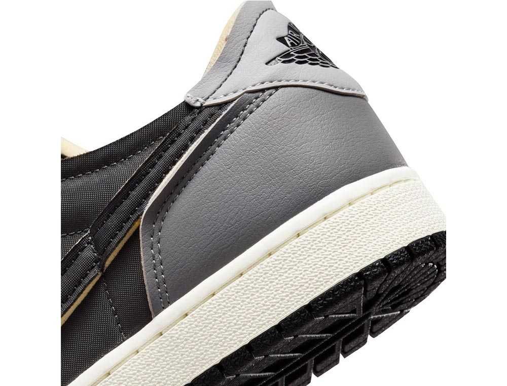 シューズ(男性用) NIKE Air Jordan 1 BLACK and smoke grey Air Jordan 1 Retro Low 'Black and Smoke Grey' [DV0982-006