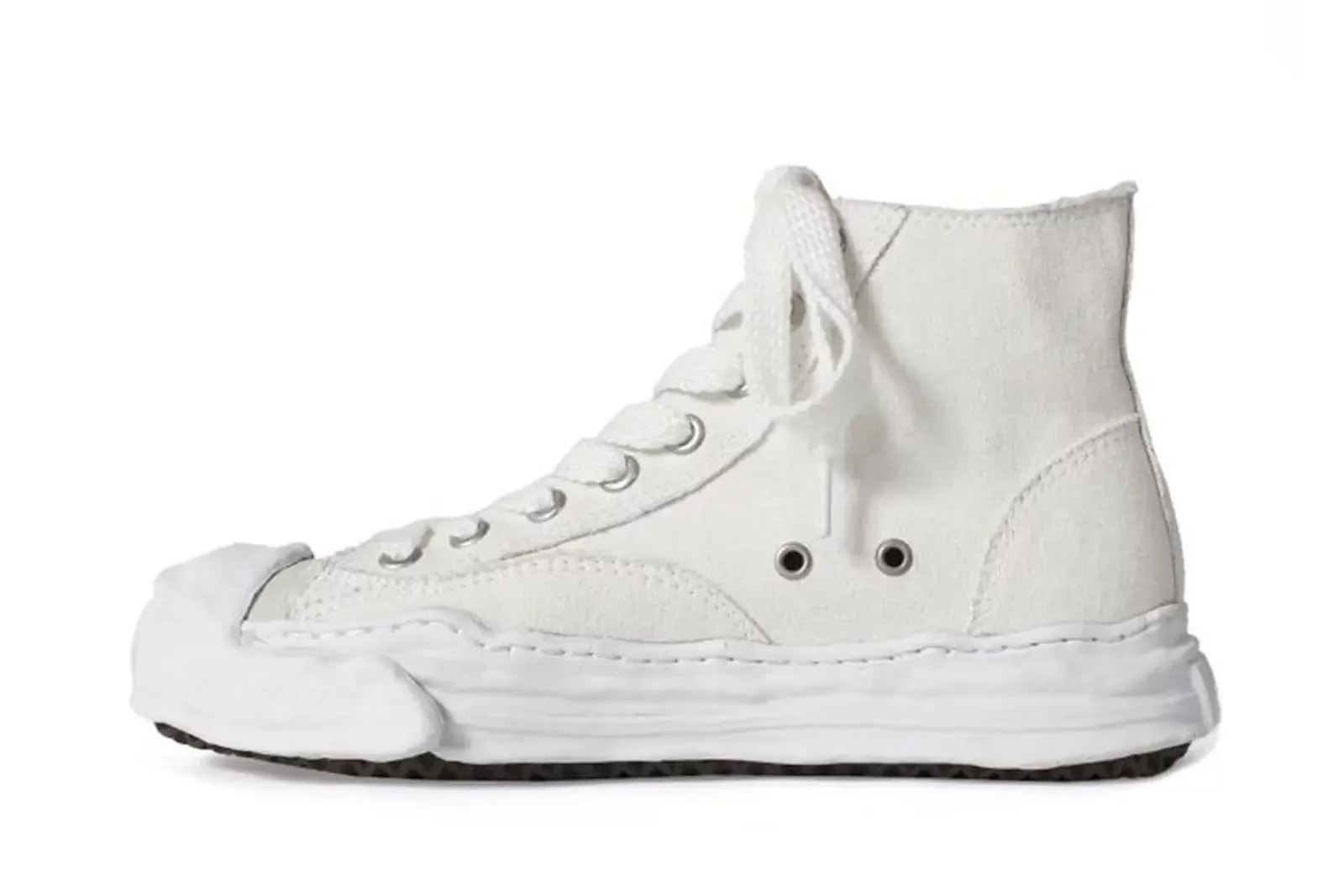 Obuwie Maison Mihara Yasuhiro Original Sole Toe Cap Hi Canvas