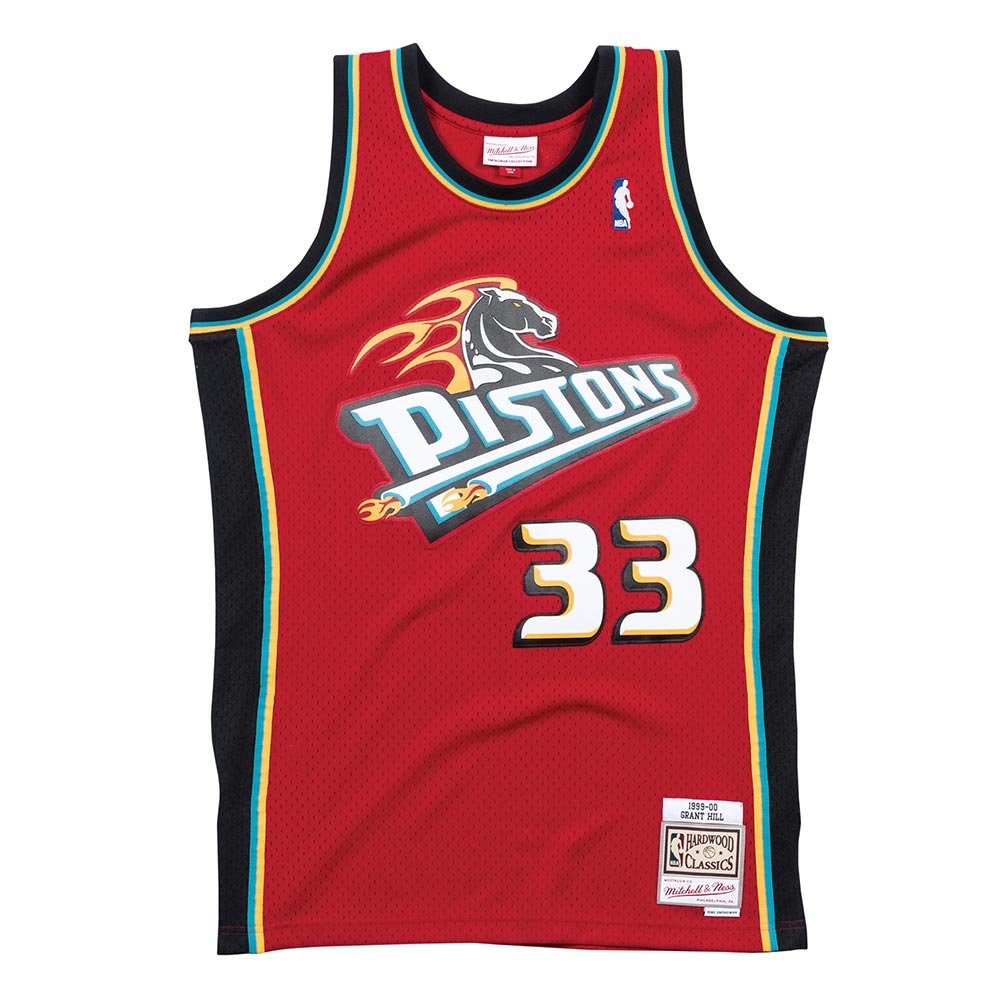 k*u様 希少 NBAユニフォーム Detroit Pistons Grant Vintage CHAMPION Grant Hill #33 Detroit Pistons ROOKIE NBA