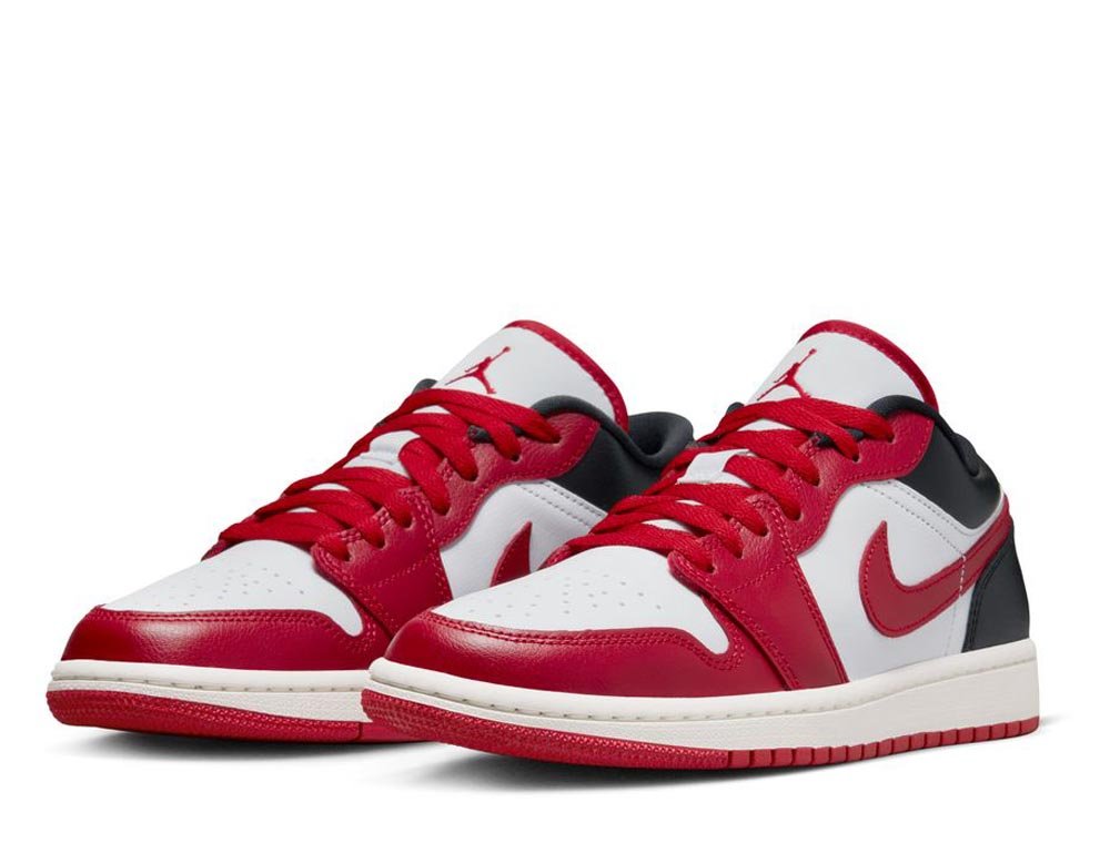 Wmns Air Jordan 1 Low 'Reverse Black Toe' [DC0774-160