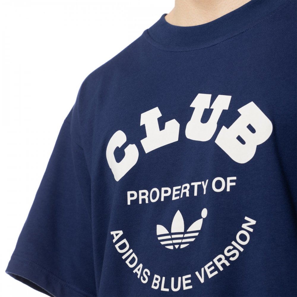 T-shirt adidas Blue Version Club Tee 'Blue' (IA2459) | WSS